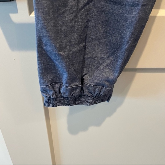 NWT Patagonia Large Womens Hampi Rock Climbing Pants Dolomite Blue Elastic Cuff - Picture 6 of 6